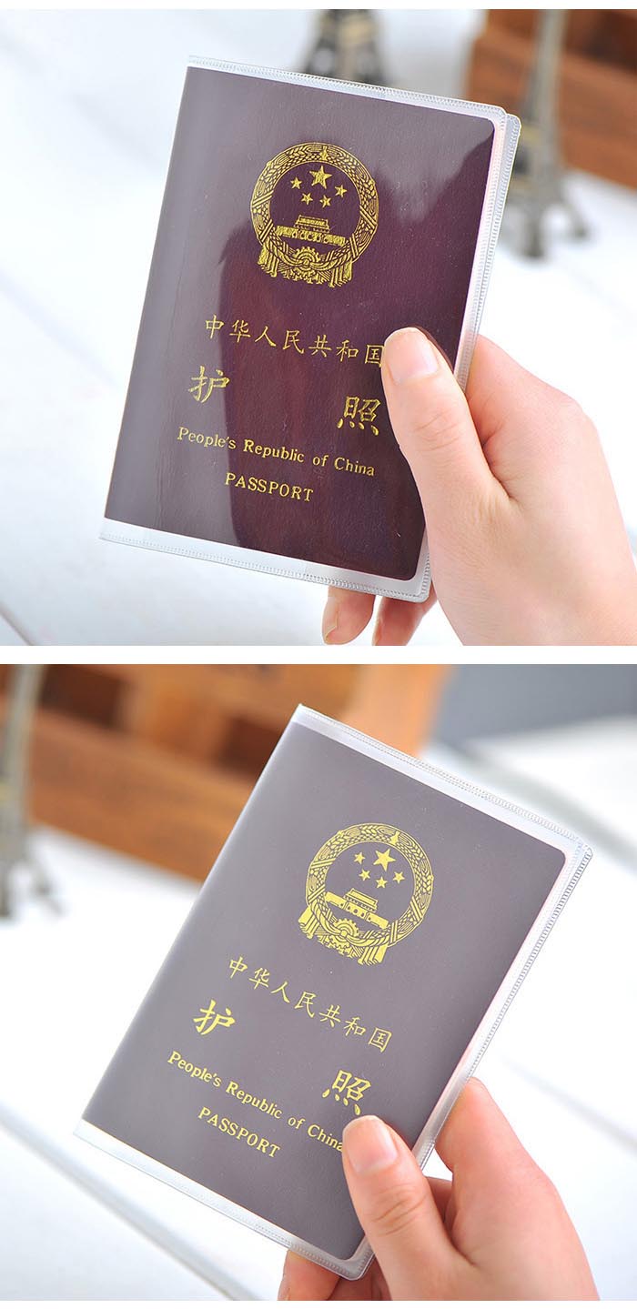 Vỏ bọc passport PVC trong suốt