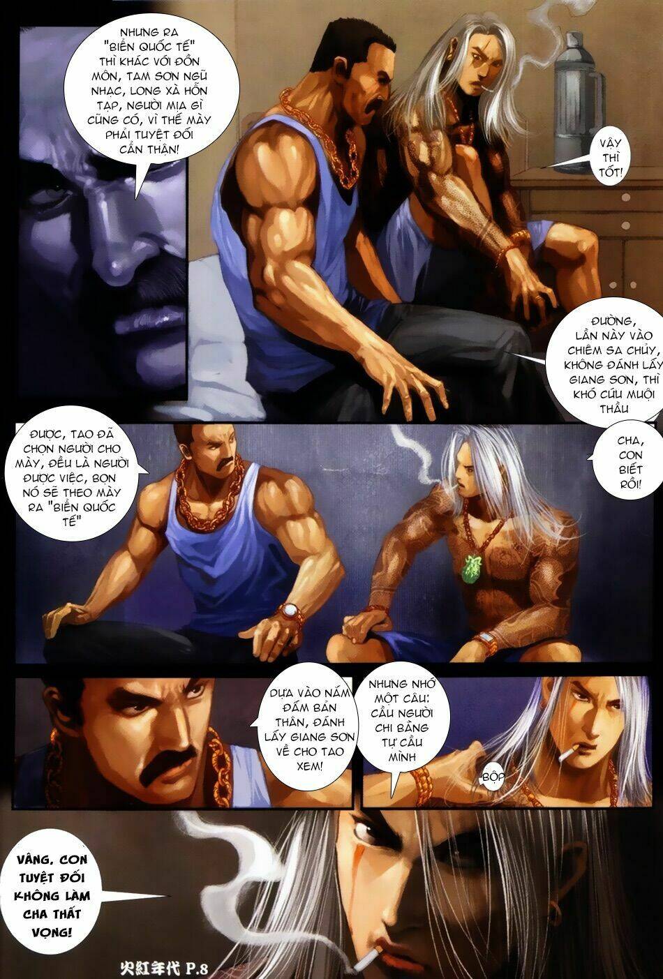 hỏa hồng niên đại hắc cốt đường chapter 52 7