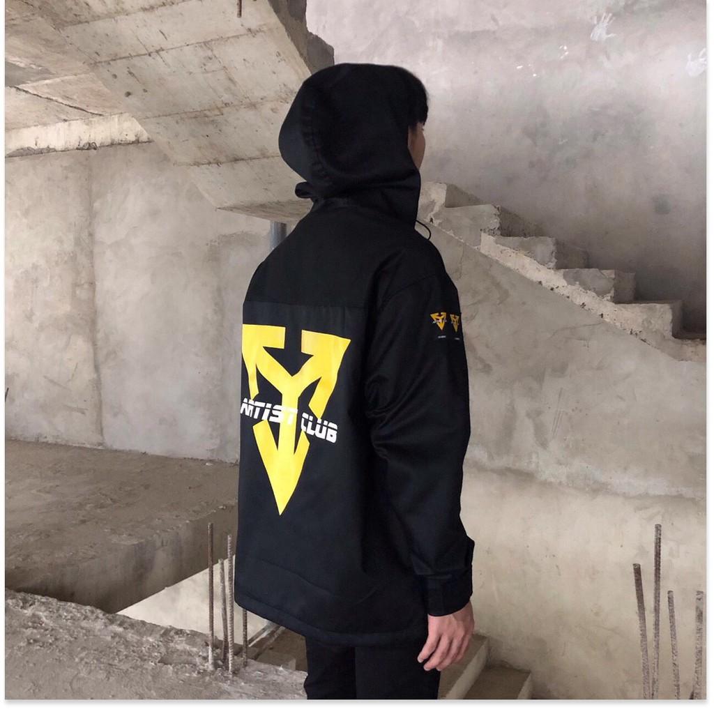 ÁO KHOÁC DÙ NAM - NỮ NÓN TO PHỐI LOGO CỰC COLL HOT