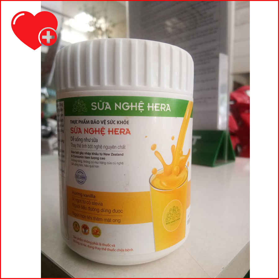 Sữa Nghệ Hera 100gr - HỖ TRỢ KHỎE DẠ DÀY, LỢI SỮA cho con bú