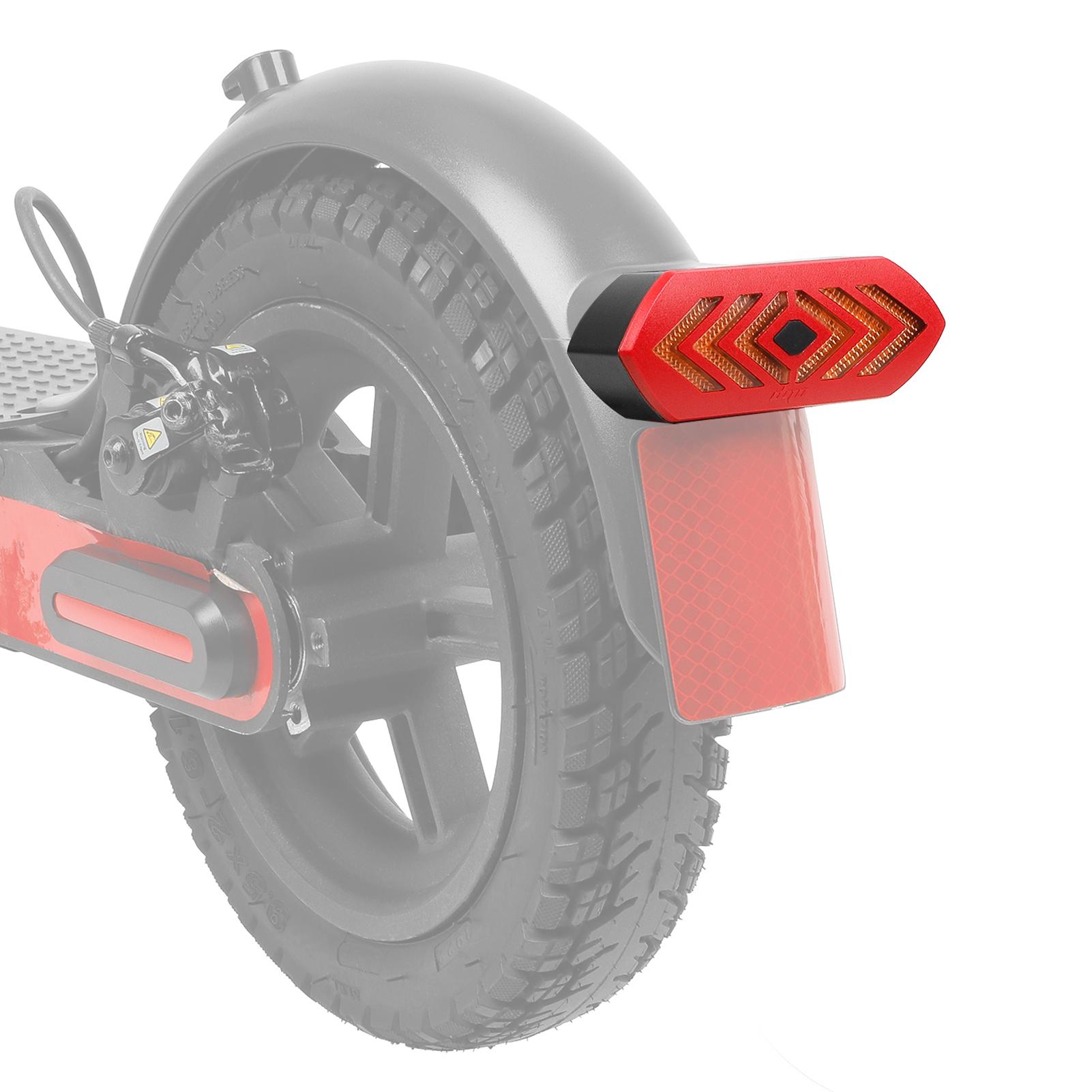 Rear Suspension Kit with Mudguard and LED Taillight for Ninebot Max G30 Electric Scooter Shock Absorption Accessories