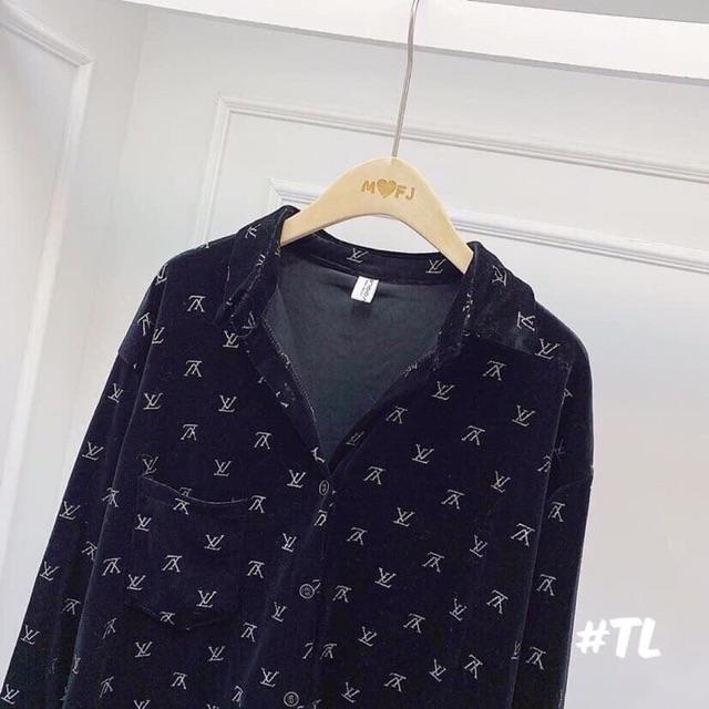 ÁO SƠ MI HOẠ TIẾT NHUNG NHŨ