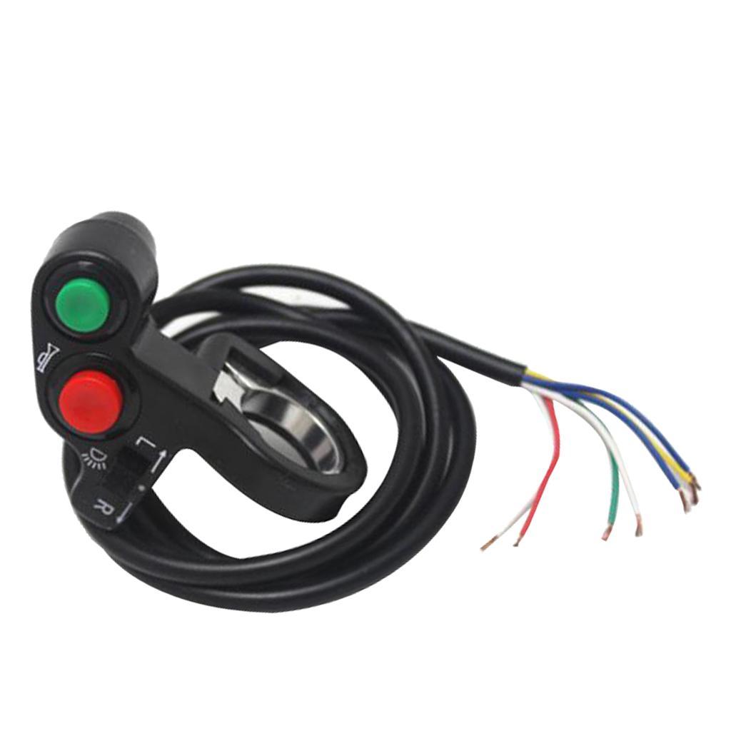 Universal Dual Button Switch On Off Fit for Scooter