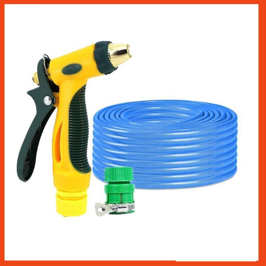 Bộ dây vòi xịt nước rửa xe,tưới cây tăng áp 3 lần 3-5M 206317