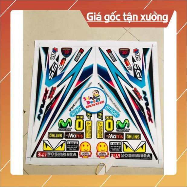 Tem rời NVX bản kỉ niệm in decal trong