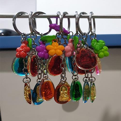 Móc khóa Quan Âm nhiều mẫu - nhiều màu