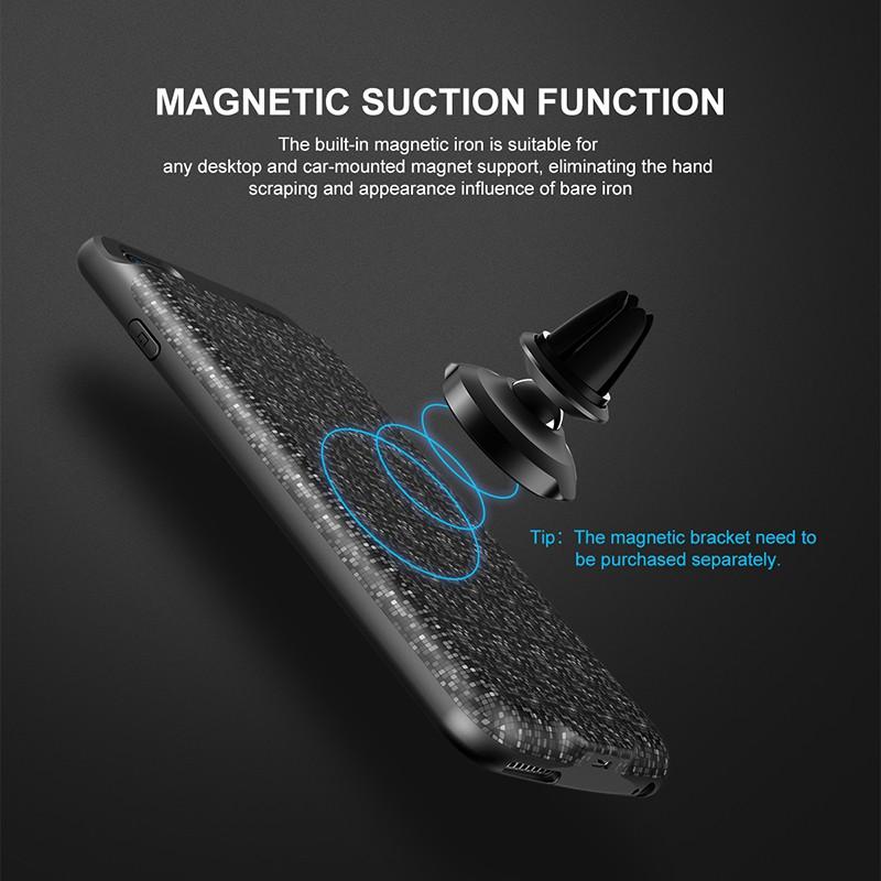 Ốp lưng kiêm sạc dành cho iPhone 6/6s plus,7plus, 3650mAh,7.300Mah chính hãng Baseus