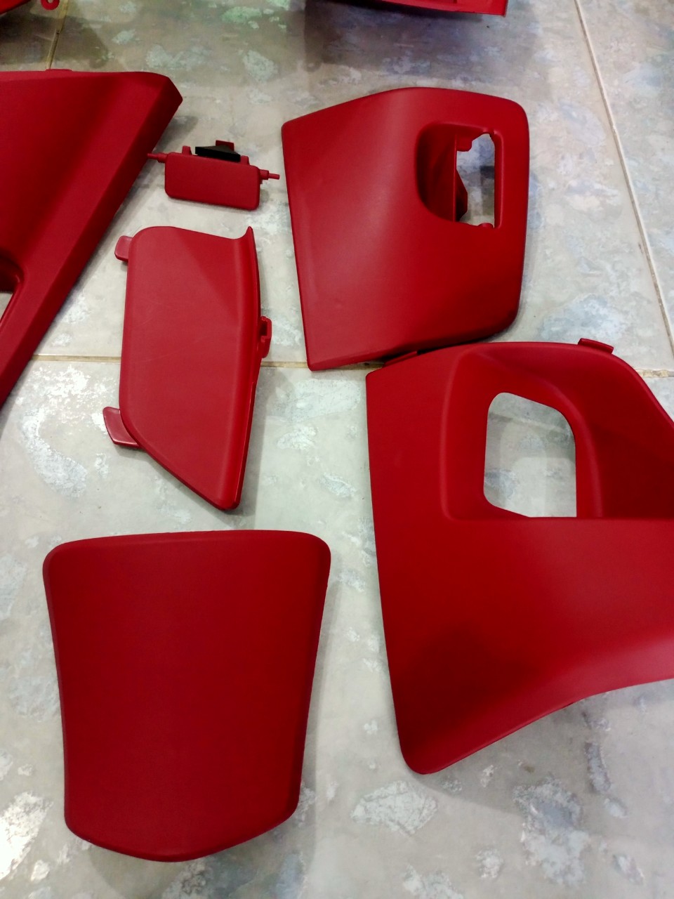 Full nhựa nhám màu đỏ pcx 2010-2014 hàng chính hãng honda