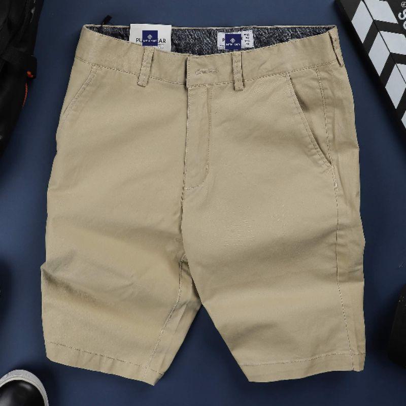 quần short kaki dây kéo ( phom chuẩn, đường may sắc xảo)