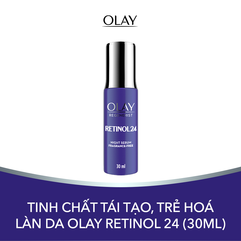 Tinh Chất Serum OLAY Retinol 24 Tái Tạo Da Chống Lão Hóa Toàn Diện 30ml