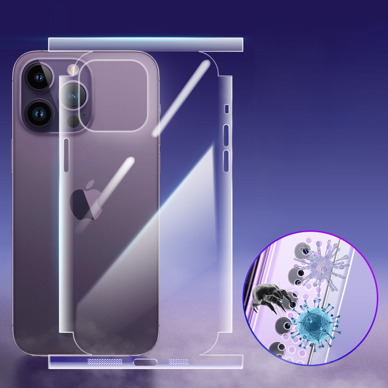 Miếng Dán Bảo Vệ Lưng Viền PPF chống va đập dành cho iPhone 17 Pro Max / 17 Pro / 17 Air / 17 - Hàng Nhập Khẩu