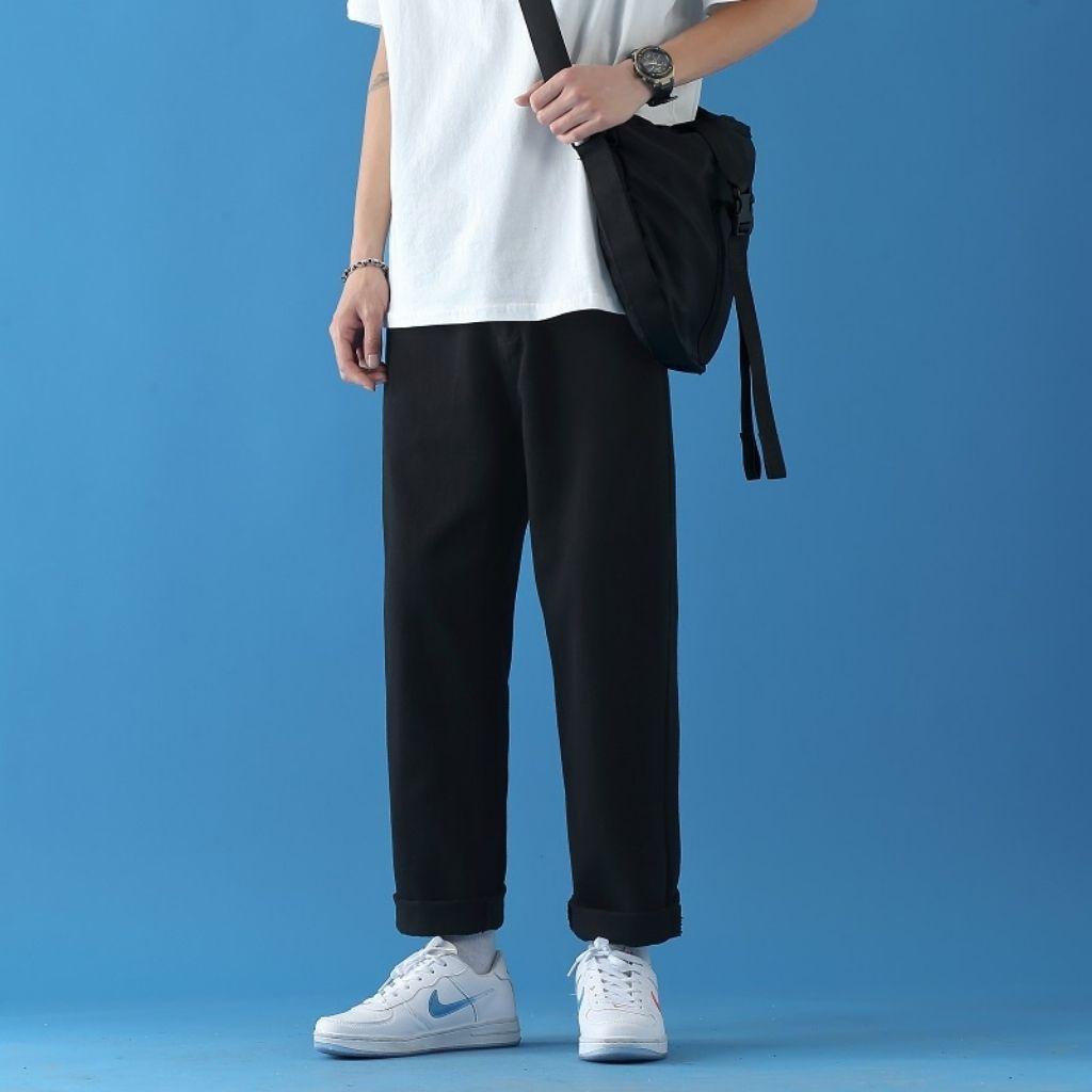 Quần Jean Nam Ống Rộng Baggy SATU Dáng Suông Đứng Phong Cách Unisex Chất Vải Bò Cao Cấp Dày Dặn Hottrend Hàn Quốc 2022