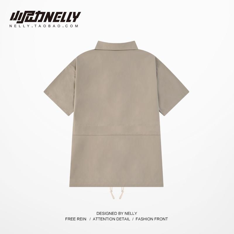 Áo Sơ Mi oversize nam nữ Nelly Heybig