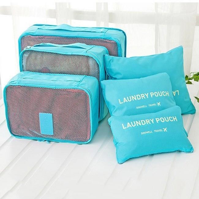 Bộ 06 Túi Xách Du Lịch Tiện ích Bag in Bag xếp gọn QSTORE QS123
