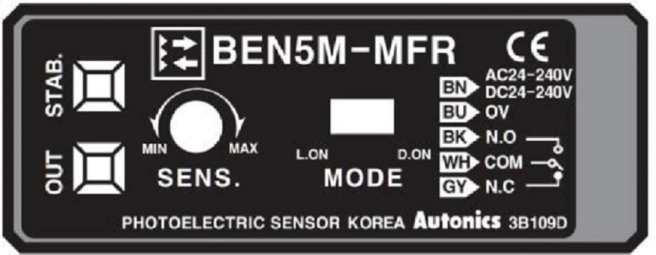 CẢM BIẾN QUANG BEN5M-MFR