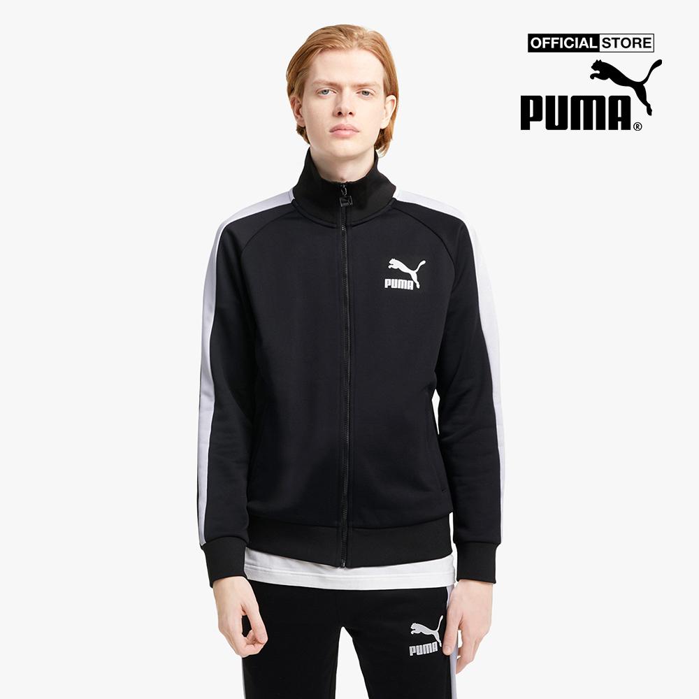 PUMA - Áo khoác thể thao nam cổ cao Iconic T7 Sportstyle 530094