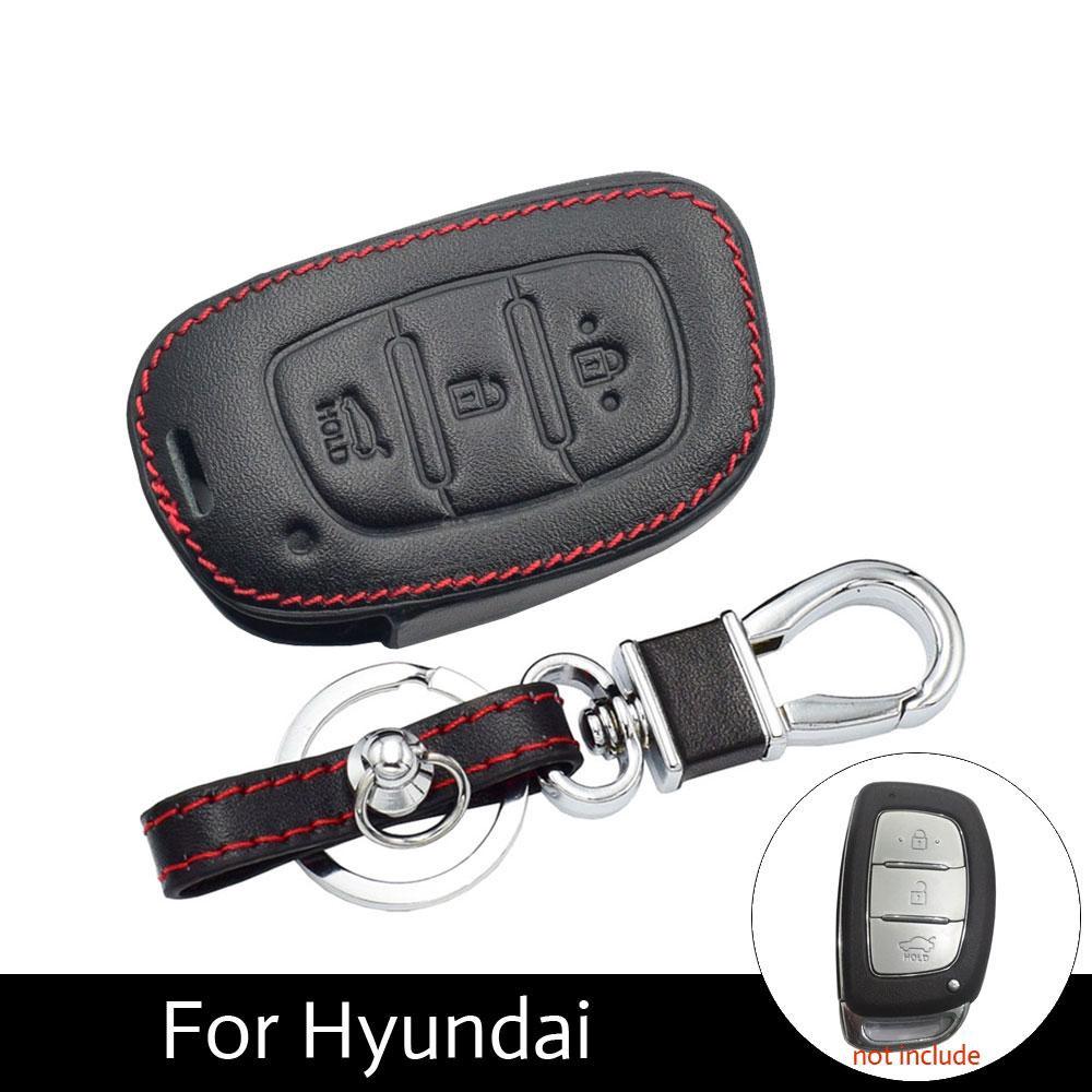 Ốp Chìa Khóa Xe Hyundai i10, Tucson, Elantra Bằng Hợp Kim Cao Cấp (Chìa Thông Minh)