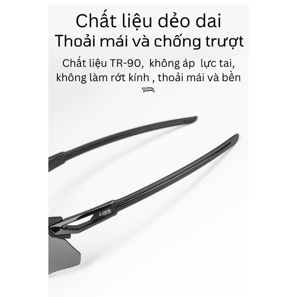 Kính mát thể thao dòng IG0100 - Chống tia UV400 - Kính đi xe đạp - kính thể thao ngoài trời - Mặt kính phân cực, chống lại những ánh sáng có hại cho mắt