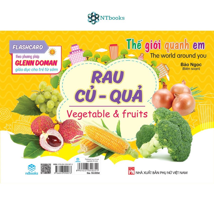 Combo 8 cuốn Flash Card Glenn Doman - Thế Giới Quanh Em
