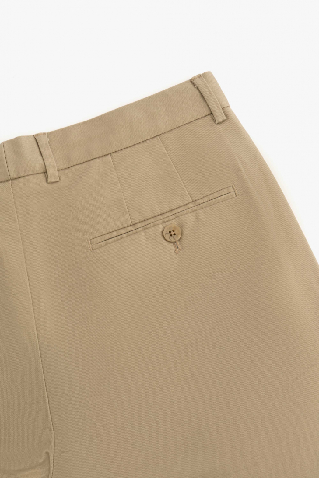 Quần Kaki Nam ROUTINE Cotton Gập Ly Trơn Form Slim Crop - 10S23PCA001 | LASTORE MENSWEAR