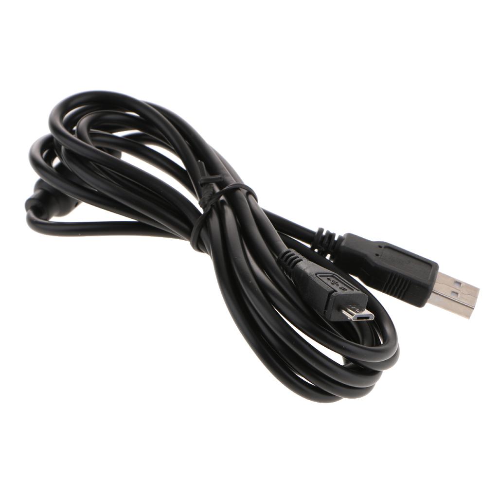 USB Data Cable for Sony PS4 Slim/Pro Power Charging Cord High Speed Lead Extra Length 1.8m/6ft