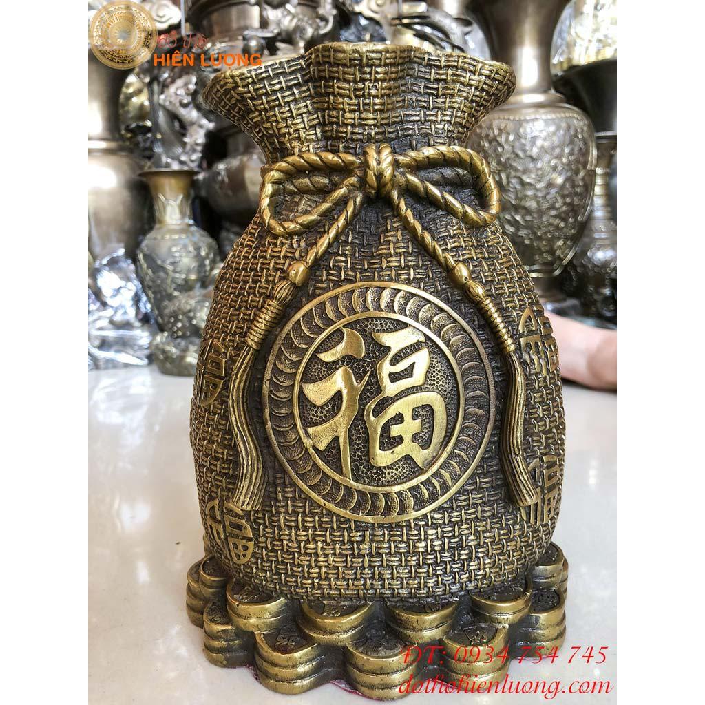 Túi Tiền Tiết Kiệm Bằng Đồng Phong Thủy