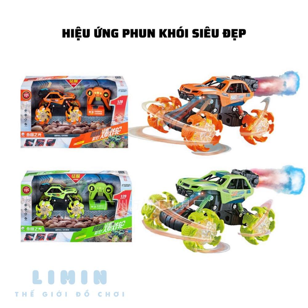 Ô tô điều khiển từ xa - điều khiển địa hình siệu nhạy - pin cực trâu sạc - đồ chơi điều khiển từ xa xoay tròn 360 độ