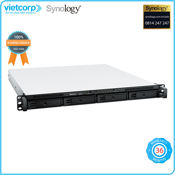 Thiết bị lưu trữ mạng NAS Synology RS822+ - Hàng chính hãng