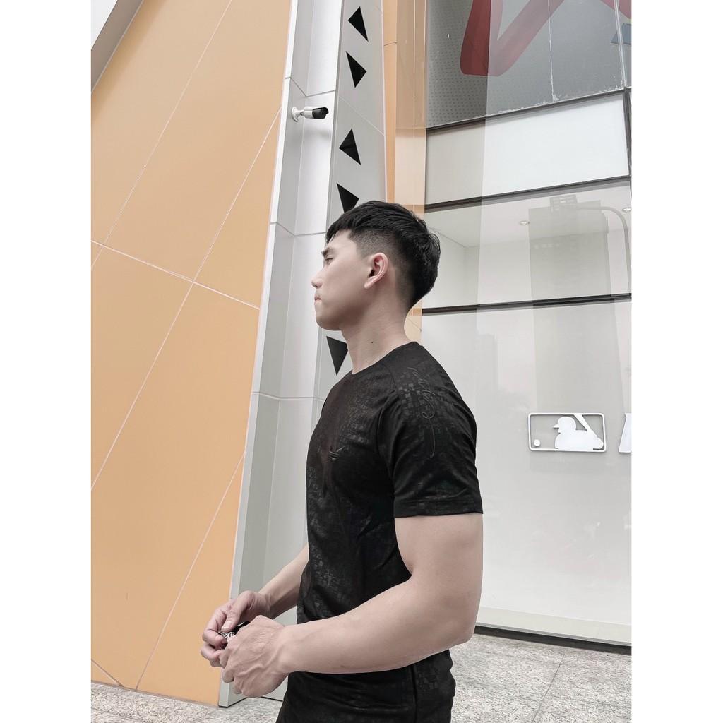 SET, BỘ HÈ ĐŨI 3 LÁ LOGO THÊU