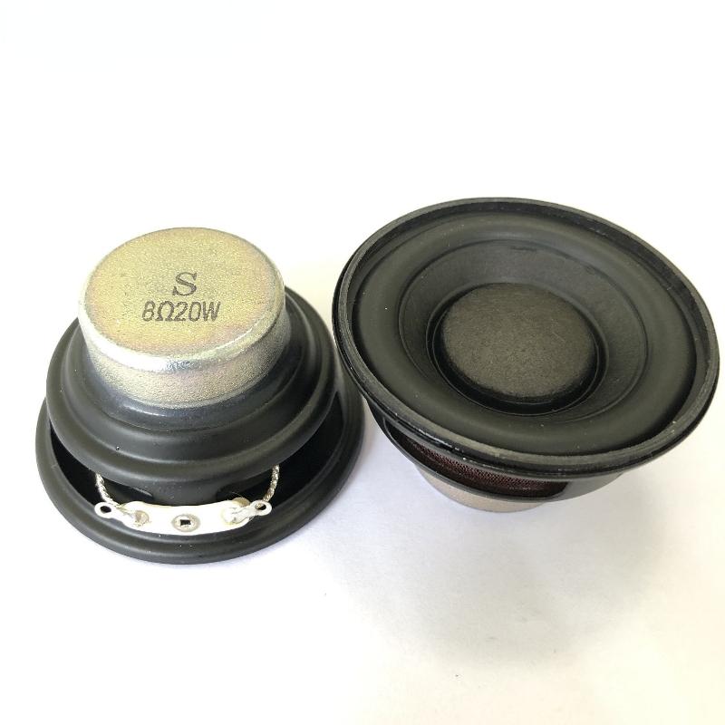 Sotamia 2pcs 2 inch 52mm âm thanh đầy đủ loa âm thanh 4 8 ohm 20W 15W 10W Bass Home Nhà hát LOUDSPEAKER DIY Bluetooh loa Color: 8 Ohm 10W Speaker