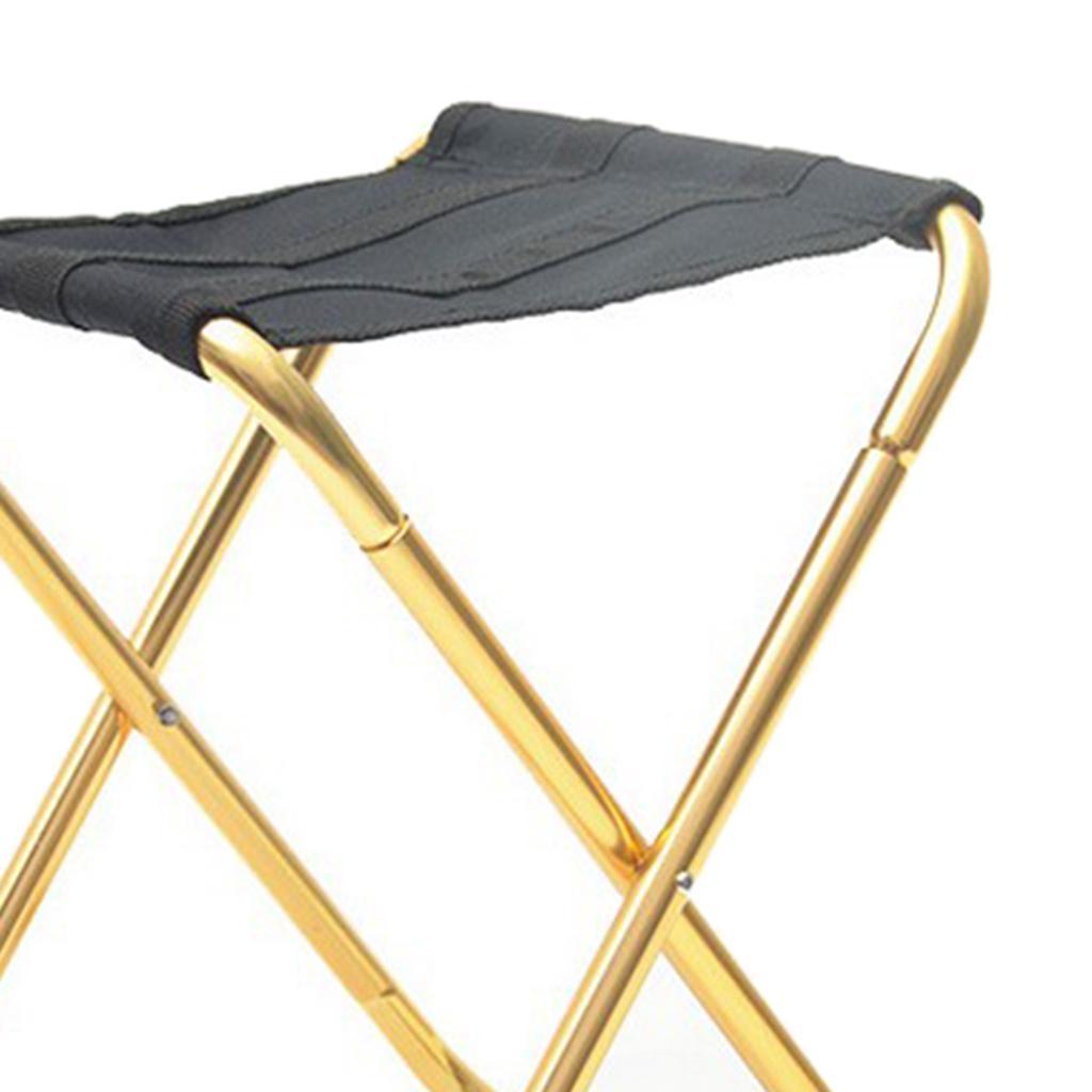 Portable Camping Stool Outdoor Folding Chair Slacker Chair for Camping Backpacking Hiking Fishing Travel Garden BBQ with Carrying Bag