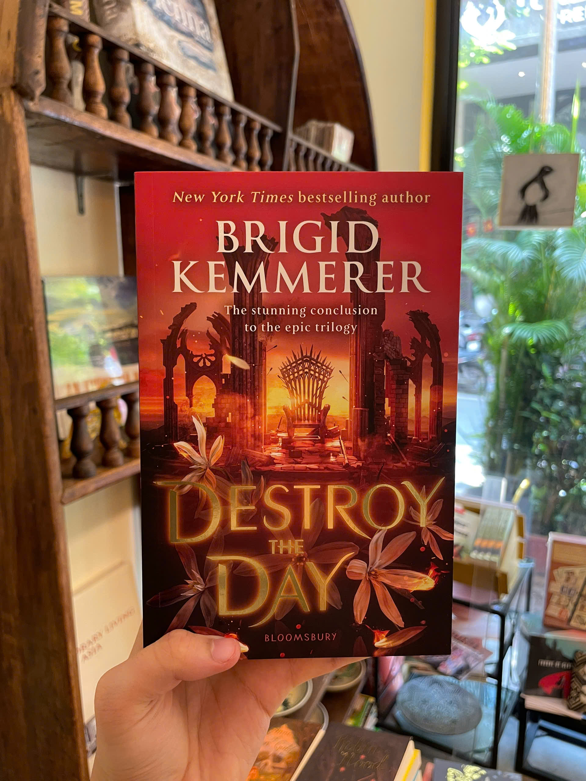 Sách - Destroy the Day by Brigid Kemmerer - Fantasy/Young Adult/Romance book in English - Ngoại Văn