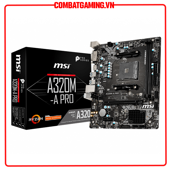 Bo Mạch Chủ MSI A320M-A Pro - Hàng Chính Hãng