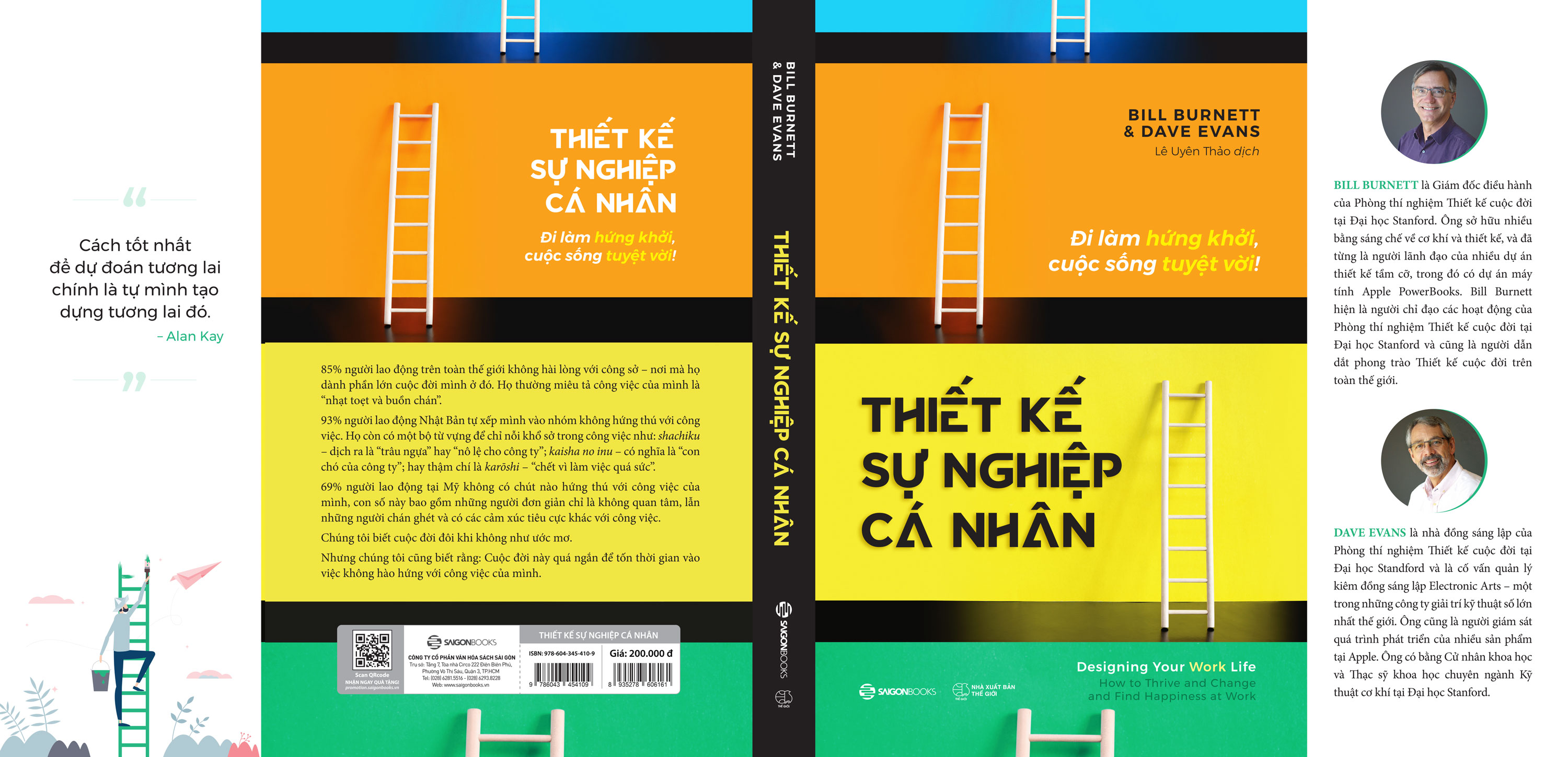 Thiết kế sự nghiệp cá nhân - Tác giả Bill Burnett , Dave Evans