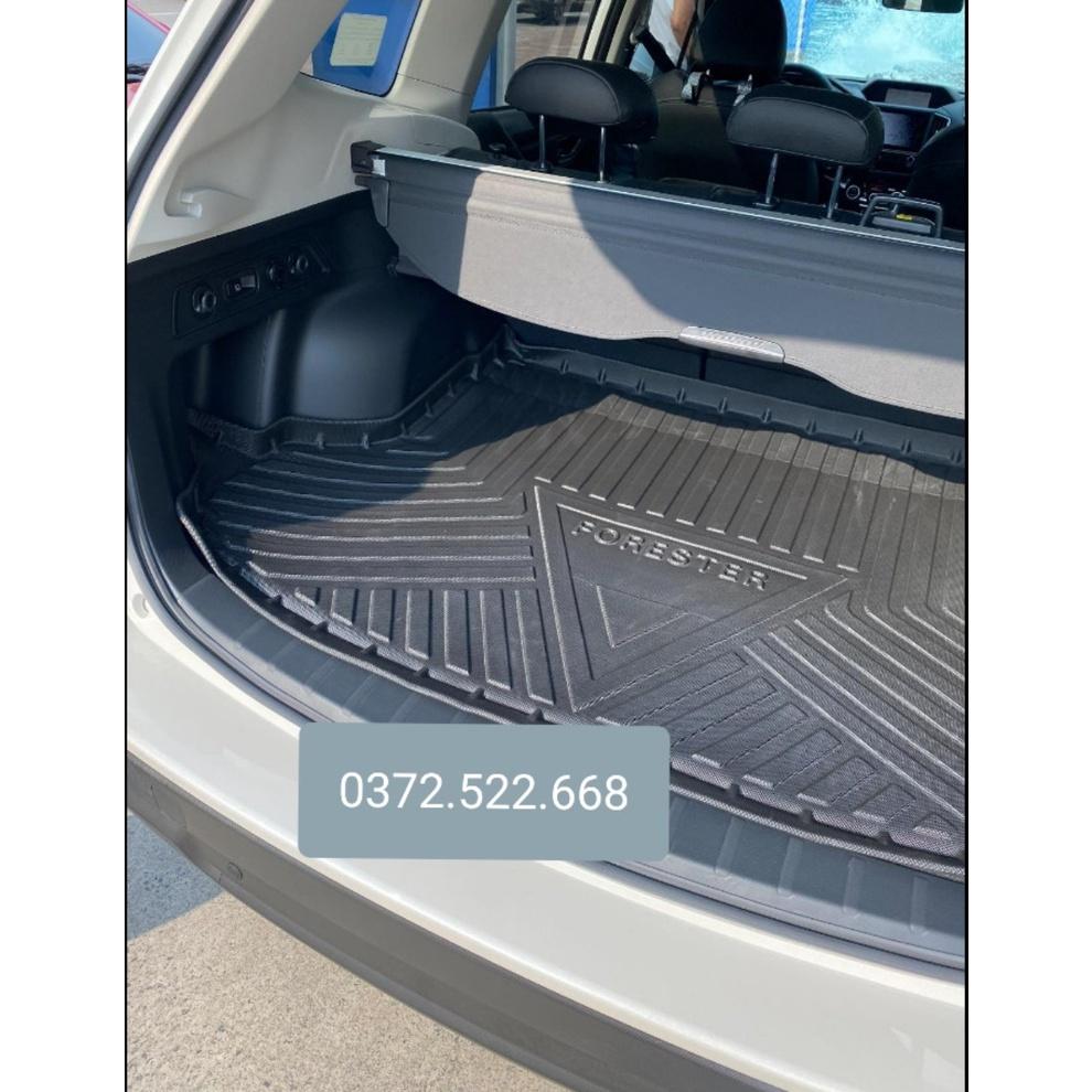 Thảm lót cốp dành cho xe Subaru Forester 2019+ thương hiệu DCSMAT ,chất liệu TPV