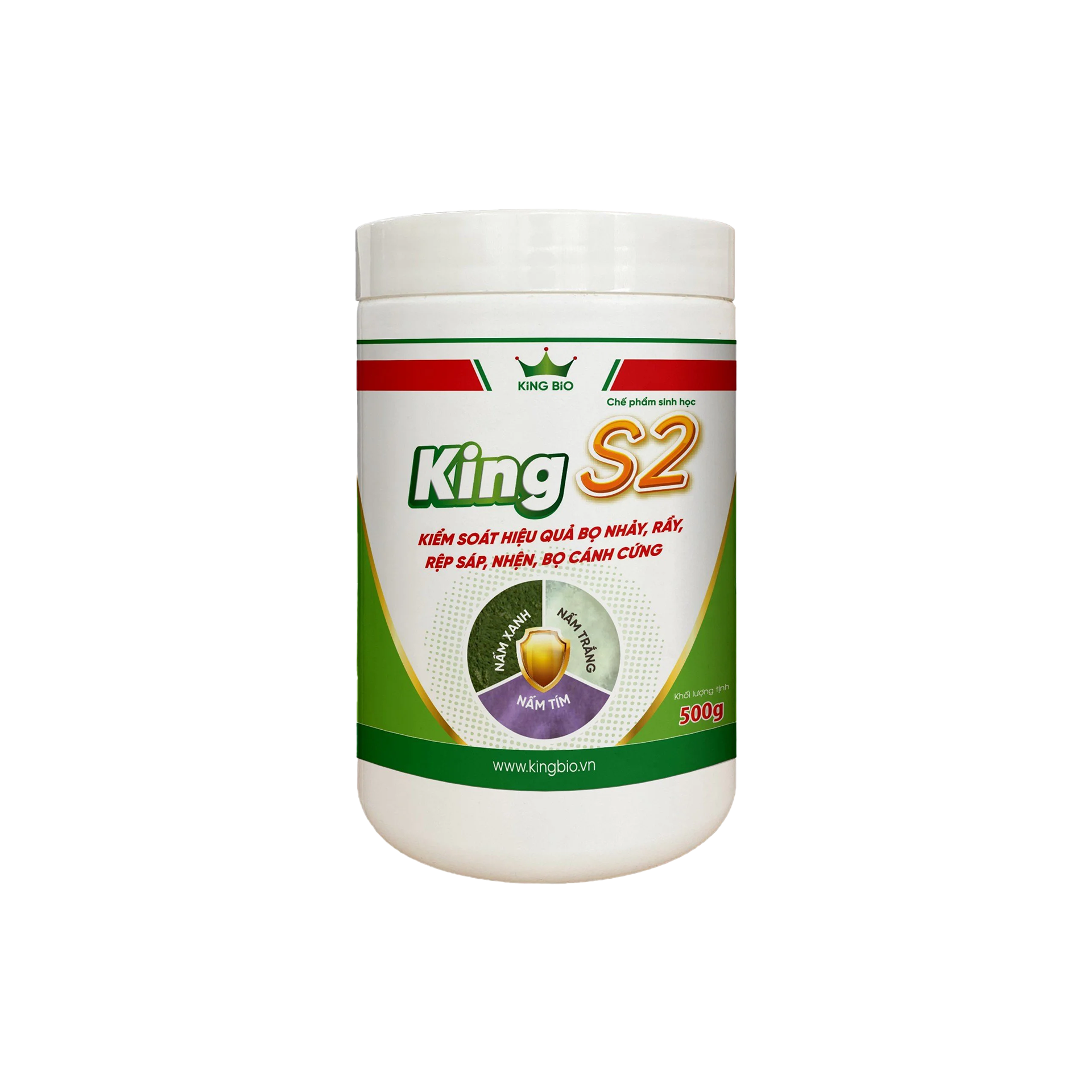 King S2 - Thuốc đặc trị côn trùng sinh học, tiêu diệt bọ nhảy, rầy, rệp sáp, nhện, bọ cánh cứng