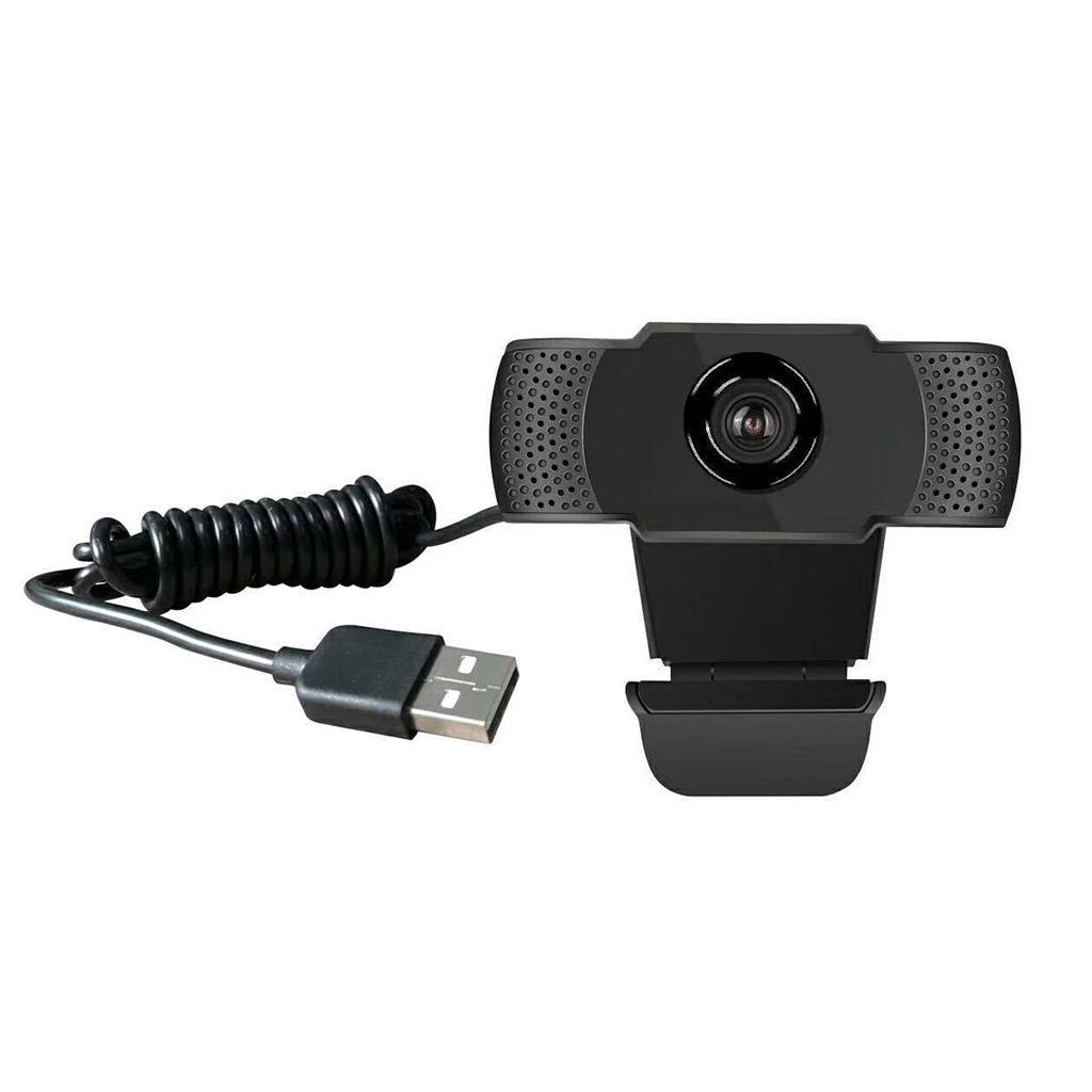 HD Computer Webcam Laptop Desktop PC USB Web Camera with Dual Mic