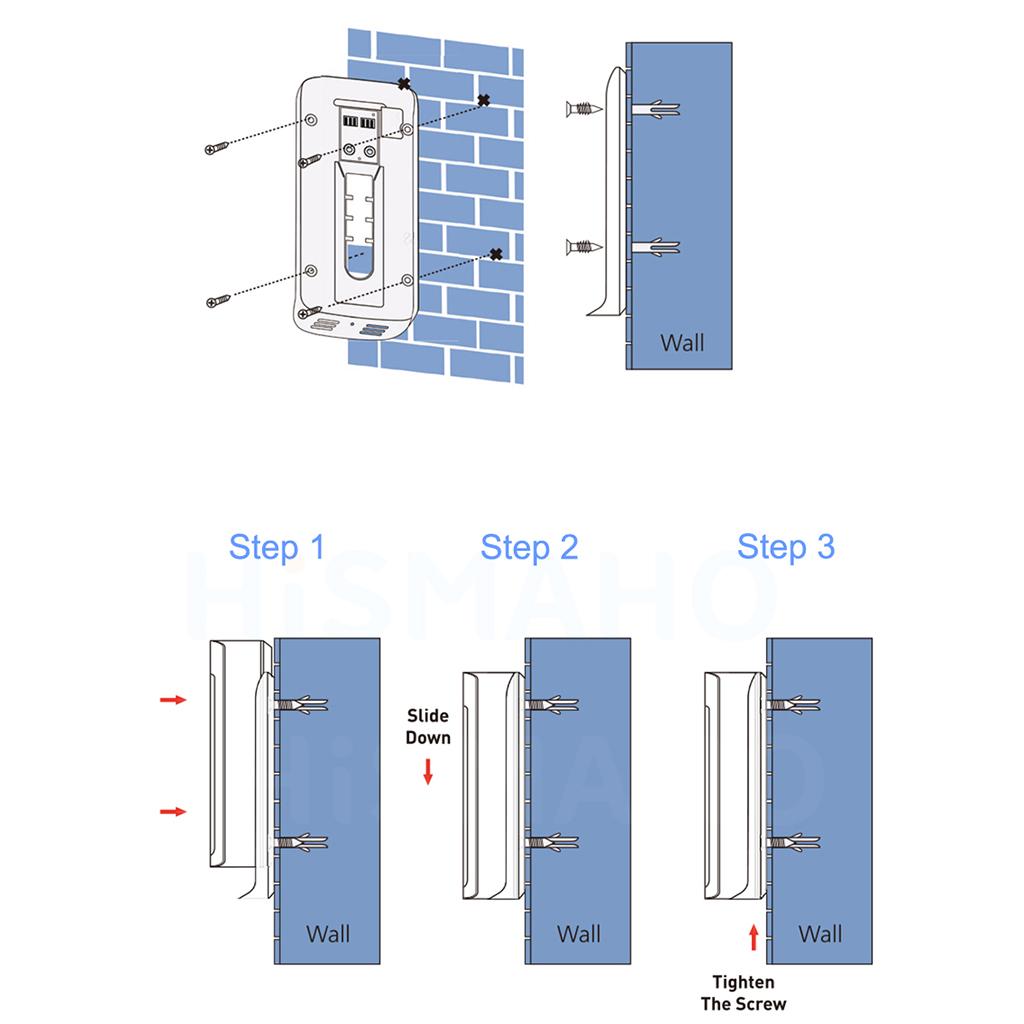Wireless WiFi Video Doorbell 2-Way Talk Chime