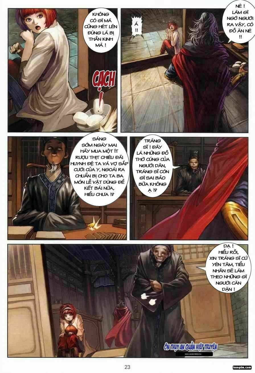 ôn thuỵ an quần hiệp truyện chapter 18 21