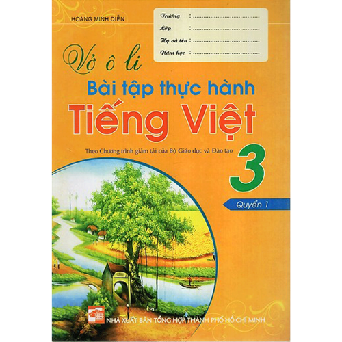 Vở Ô Li Bài Tập Thực Hành Tiếng Việt 3  _HA