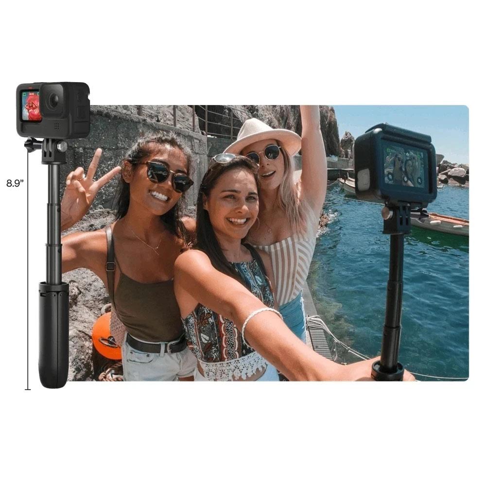 Shorty Mini Extension Cực Tripod cho Gopro Hero 11 10 DJI Osmo Action 3 Insta360 X3 Máy ảnh thể thao Phụ kiện cho Gopro Mount