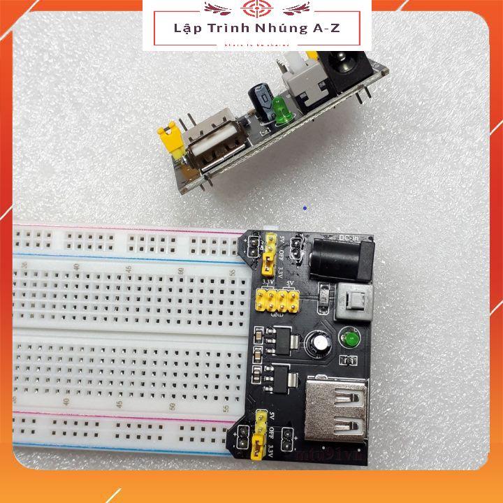 [Lập Trình Nhúng A-Z][G20] Mạch Nguồn 5V / 3.3V Cắm Board Test MB-102