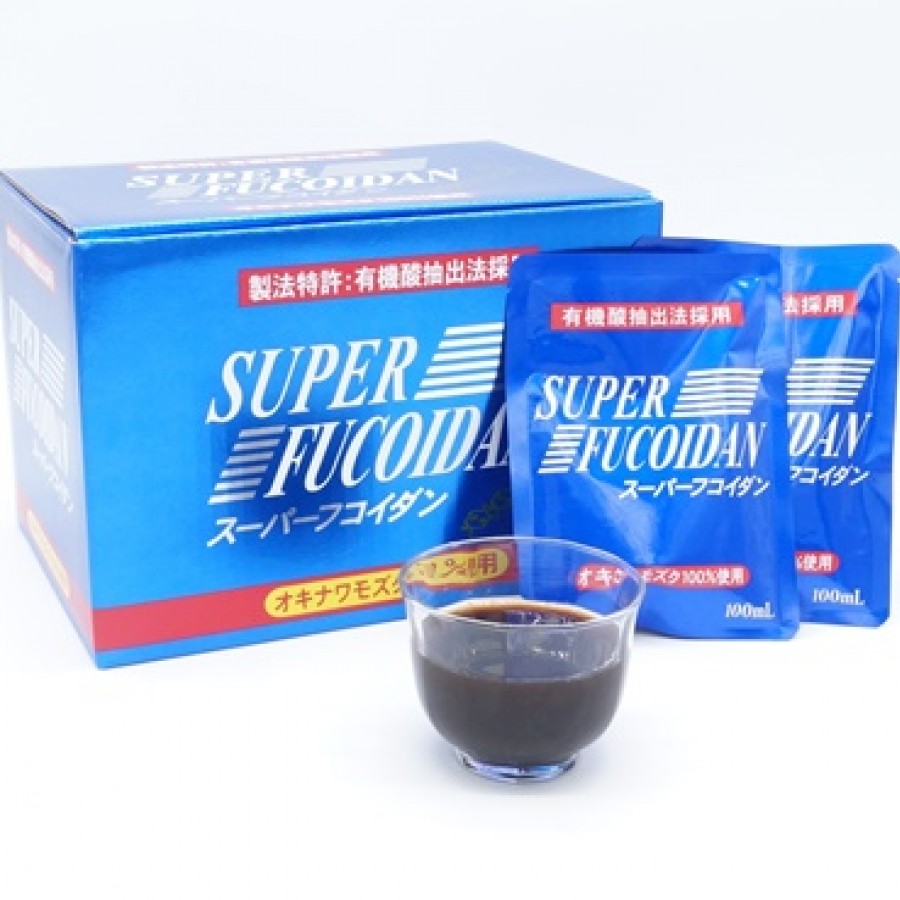 Thực Phẩm Bảo Vệ Sức Khỏe Kanehide Bio Super Fucoidan Dạng Nước,Hộp (30 Gói x 100ml), Phòng Và Hỗ Trợ Điều Trị Mọi Loại Ung Thư Bất Kì Giai Đoạn, Tăng Hệ Miễn Dịch, Sức Đề Kháng, Điều Hòa Huyết Áp, Đường Huyết, Kéo Dài Tuổi Thọ, Bồi Bổ Cơ Thể.