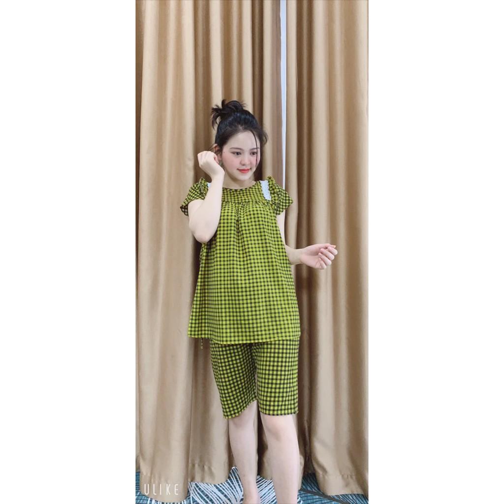 Bộ đồ bầu bộ đồ bầu mặc nhà, Freesize từ 45 đến 70Kg