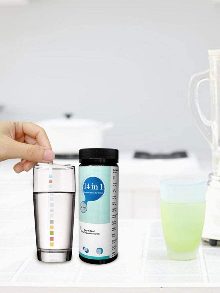 100 Gói Que Kiểm Tra Chất Lượng Nước Uống cho Hồ Cá, Nước Uống, Phát Hiện Dễ Dàng Và Nhanh Chóng Độ Cứng, Độ pH, Brom, Nitrat và hơn thế nữa