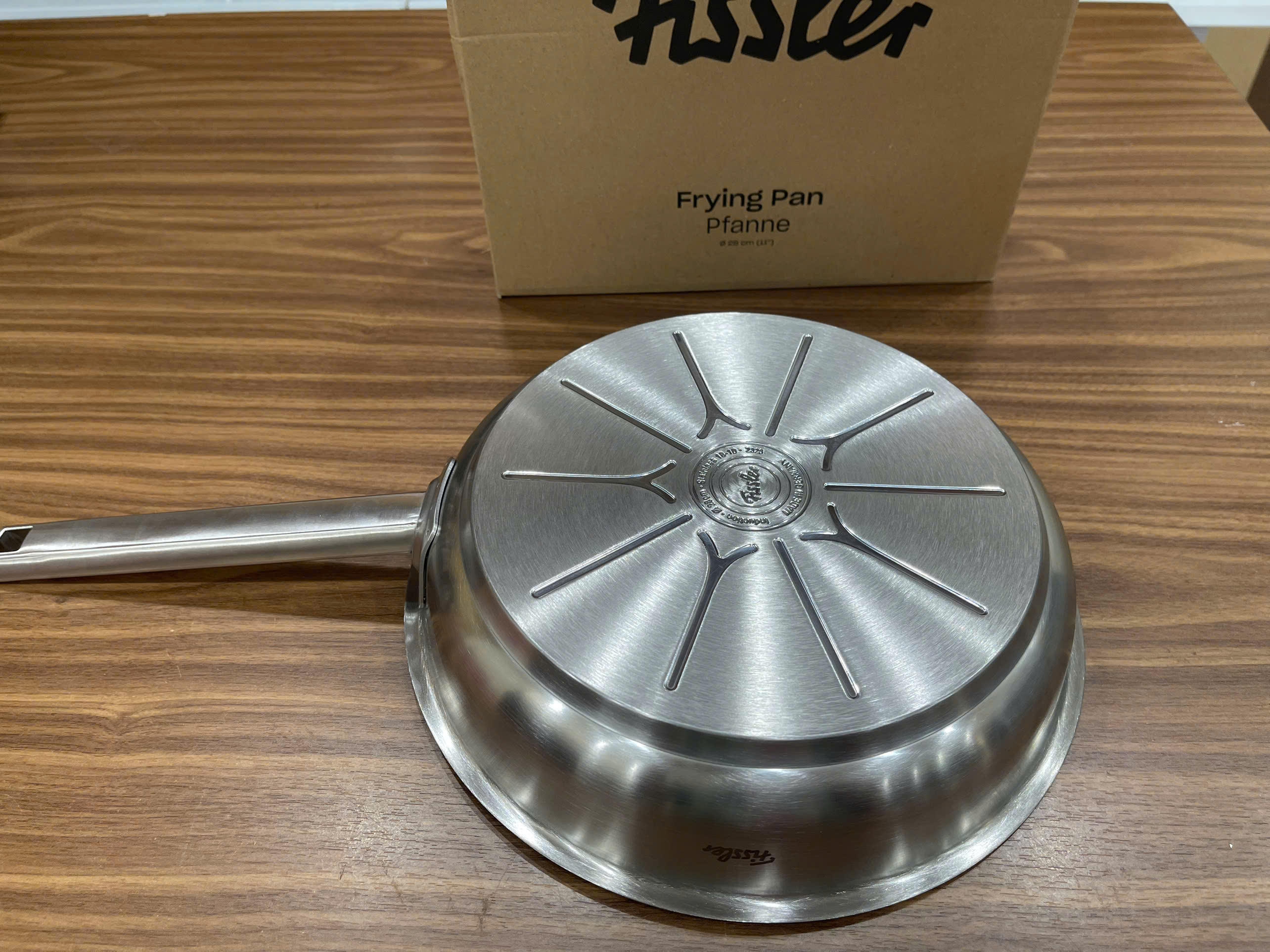 Chảo Fissler Original Profi Collection lòng phẳng hàng chính hãng