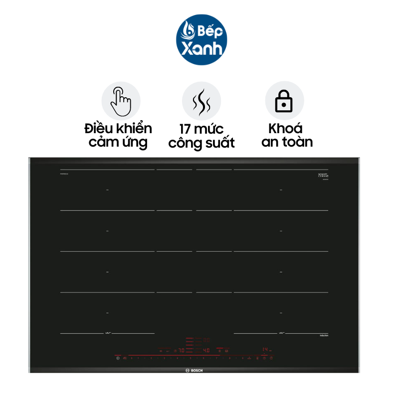 Bếp Từ Đa Điểm Bosch PXY875DC1E Series 8 - Hàng Chính Hãng