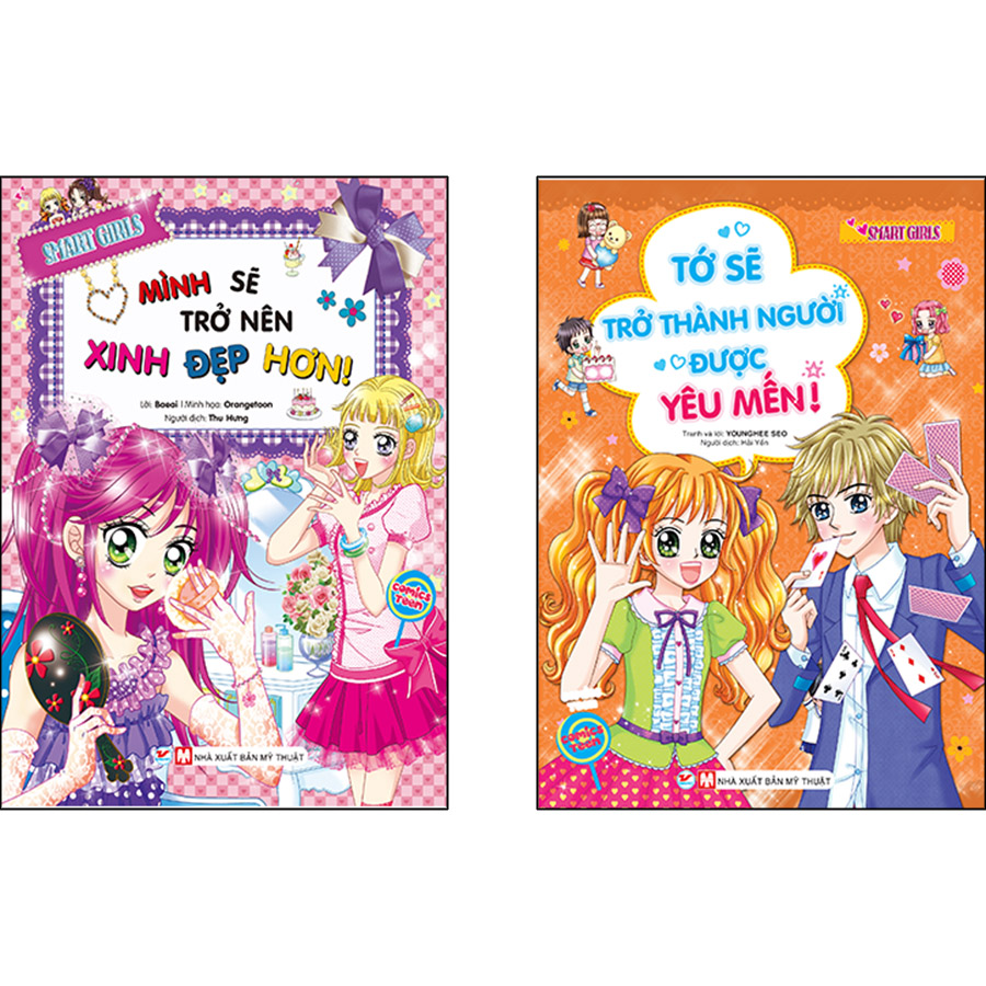 Combo 2 Cuốn: Smart Girls - Mình Sẽ Trở Nên Xinh Đẹp Hơn + Tớ Sẽ Trở Thành Người Được Yêu Mến