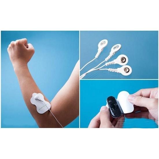 Máy Xung Điện Trị Liệu Máy Massage Trị Liệu Kèm Theo 4 Miếng Dán Mát Xa Trị Liệu Tiện Lợi