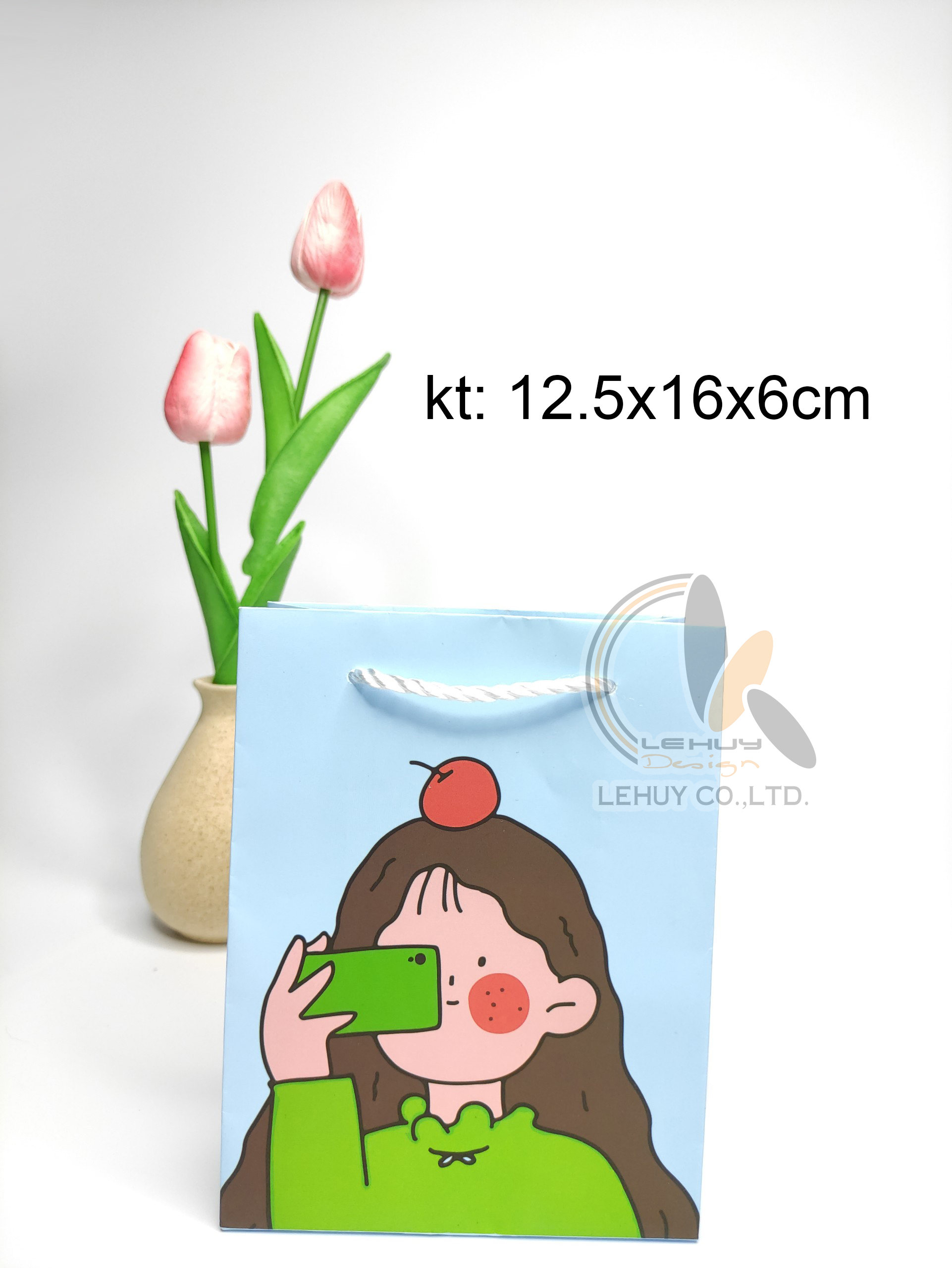 TÚI GIẤY C ĐỰNG QUÀ HOẠ TIẾT HOẠT HÌNH